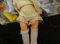toni blonde blue check undies